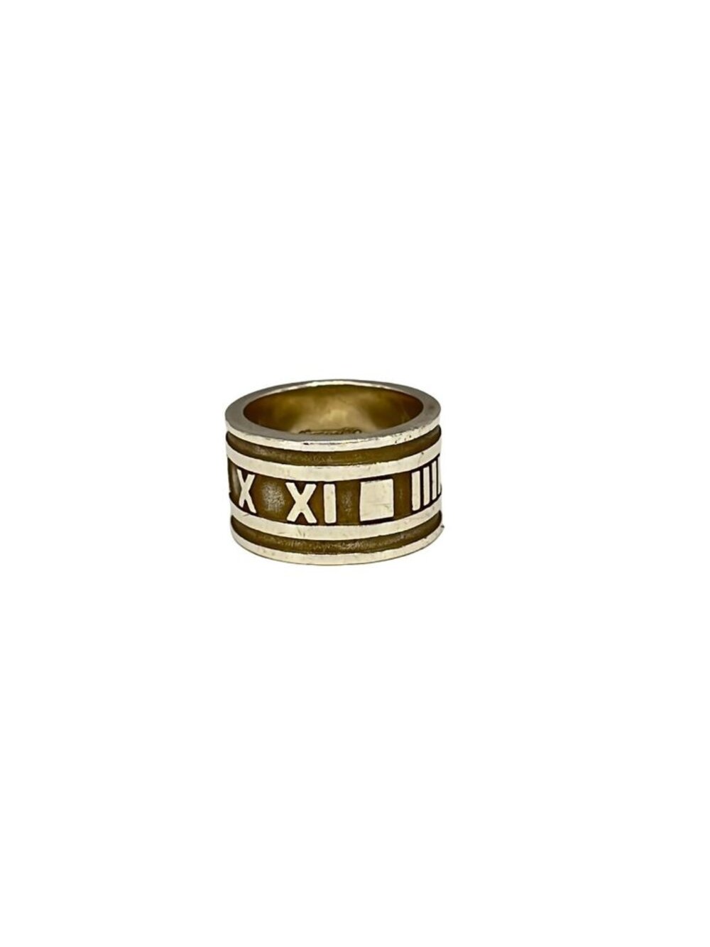 Tiffany & Co Ring Atlas Wide Silver